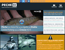 Tablet Screenshot of peche-tv.com